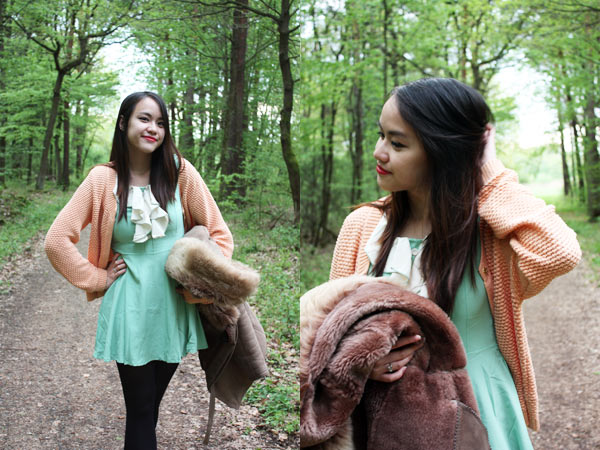 IMG 9068 Girly Dress & Coarse Knit