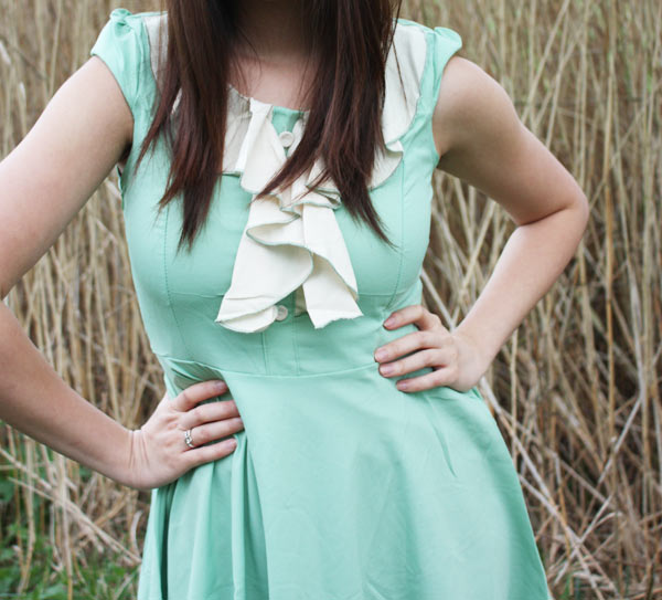 IMG 9114 Girly Dress & Coarse Knit