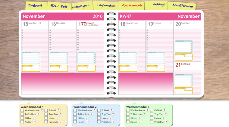 mk004 mk004 Mein Taschenkalender und mein Notizbüchlein